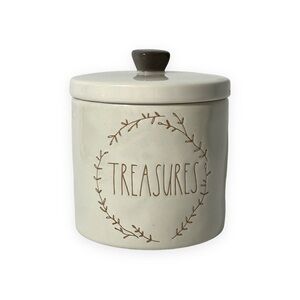 Rae Dunn Ceramic‎ Treasures Canister Artisan Collection by Magenta